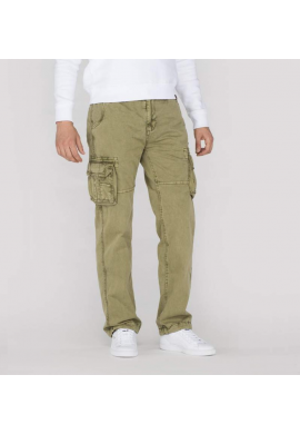 Kalhoty JET PANT Alpha Industries LIGHT OLIVE