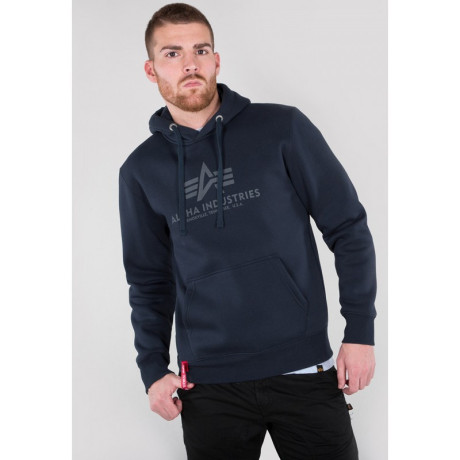 Mikina BASIC HOODY Alpha Industries, OLIVE