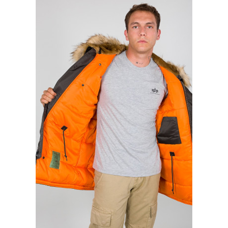 Bunda N3B VF 59 Alpha Industries DARK OLIVE CAMO