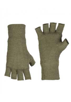 Pletené rukavice bez prstů THINSULATE OLIVOVÉ