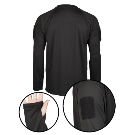 Tričko dlouhý rukáv oliv S-XXL