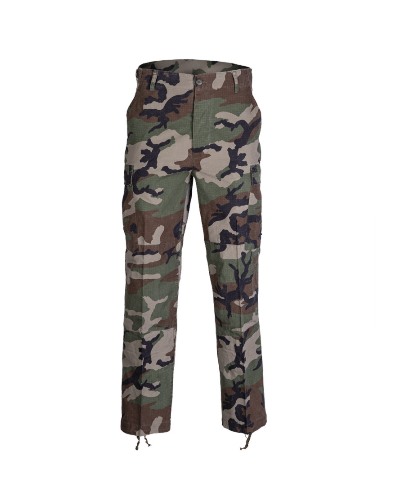 US kalhoty BDU RIPSTOP CO. předeprané WOODLAND US kalhoty BDU RIPSTOP CO. předeprané WOODLAND