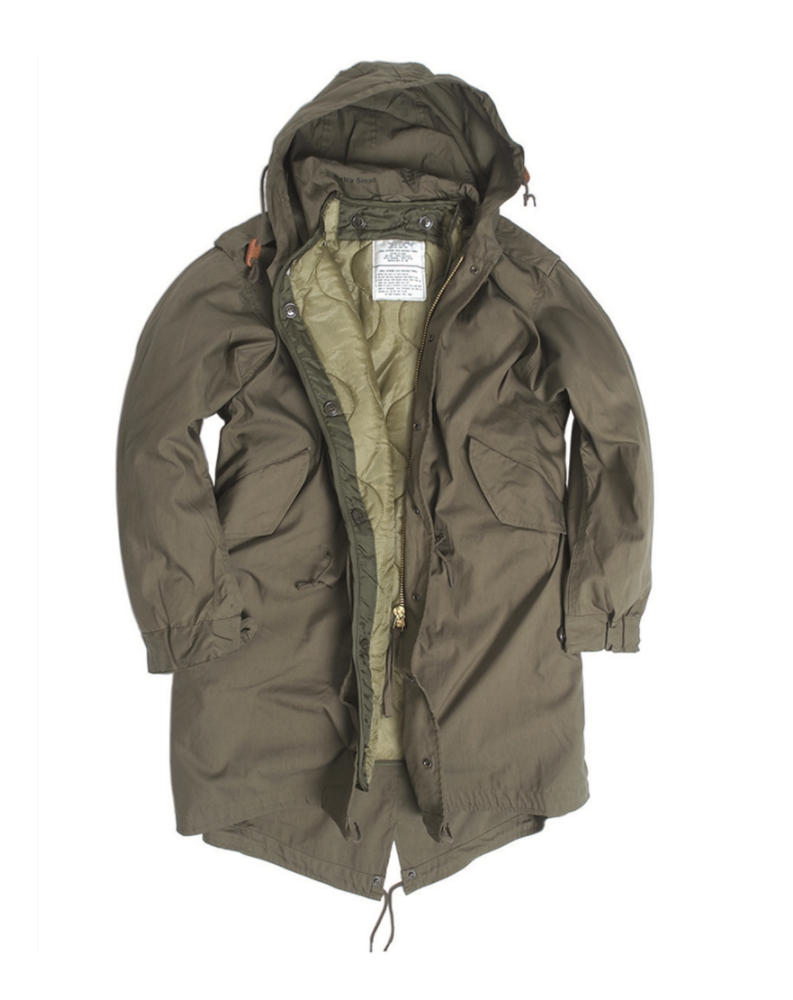 US SHELL parka s kapucí M51 s vložkou OLIVOVÁ US SHELL parka s kapucí M51 s vložkou OLIVOVÁ