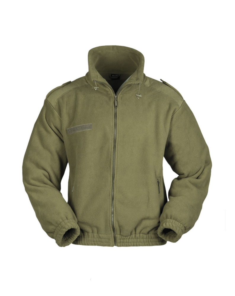 Francouzská mikina FLEECE OLIVOVÁ Francouzská mikina FLEECE OLIVOVÁ