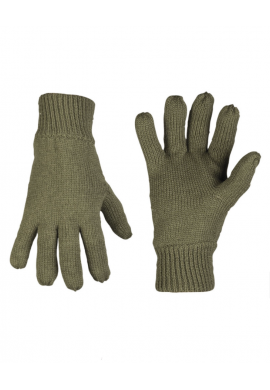 copy of Pletené rukavice ACRYL THINSULATE černé