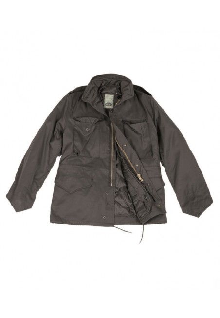 US Polní bunda M65 s vložkou ČERNÁ