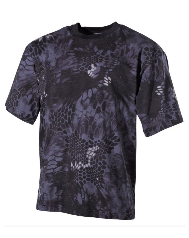 Triko US krátký rukáv SNAKE BLACK Triko US krátký rukáv SNAKE BLACK
