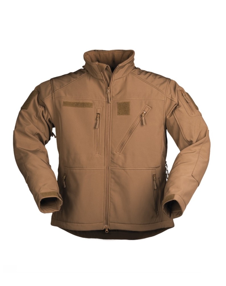 Bunda softshell SCU 14 MULTITARN® DARK COYOTE