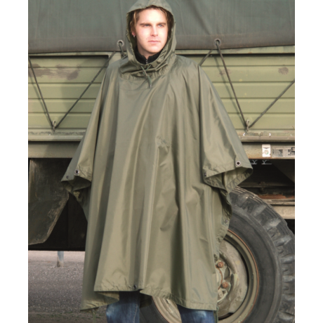 PONČO RIPSTOP OLIV