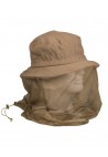Praktický klobouk s moskytiérou proti hmyzu, který lze snadno složit do malého balíčku