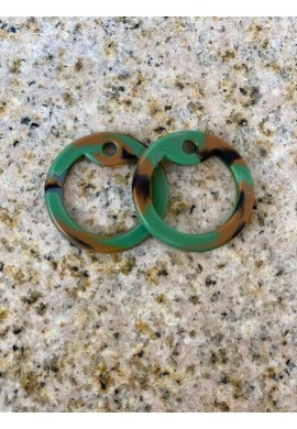 copy of US dog tags tišítka na psí známky set silikon