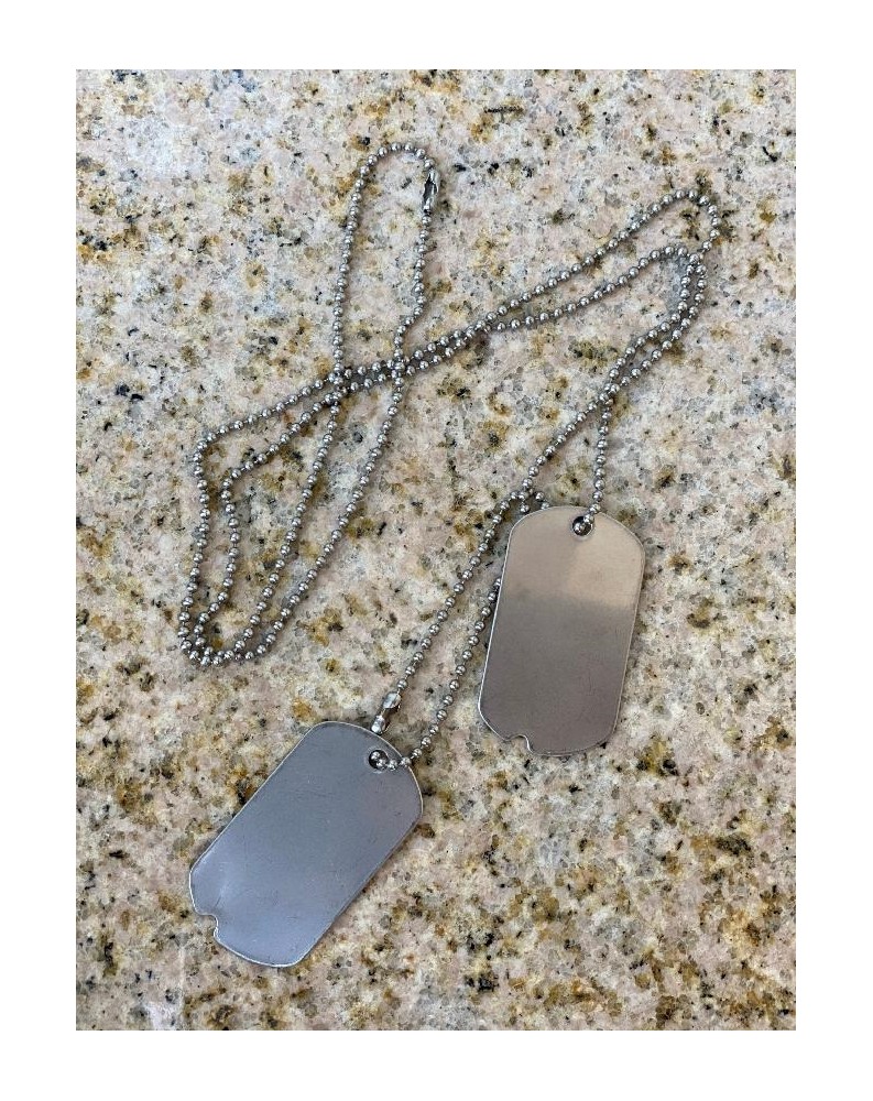 RAŽBA US ID DOG TAGS PSÍCH ZNÁMEK typ 2. SVĚTOVÁ VÁLKA