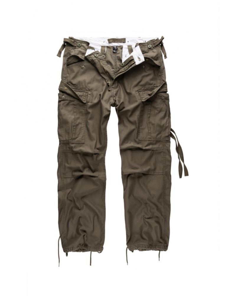 Kalhoty M65 VINTAGE FATIGUES OLIVOVÉ Kalhoty M65 VINTAGE FATIGUES OLIVOVÉ
