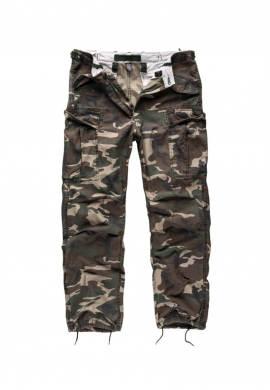 Kalhoty M65 VINTAGE FATIGUES WOODLAND