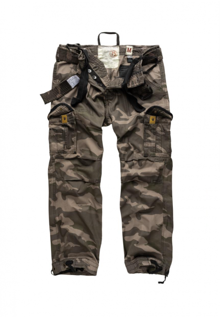 Kalhoty VINTAGE PREMIUM BLACK CAMO