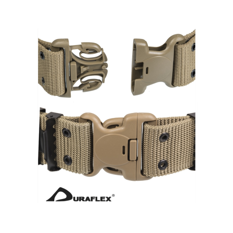 US DÍRKOVÝ OPASEK LC2 DURAFLEX® COYOTE