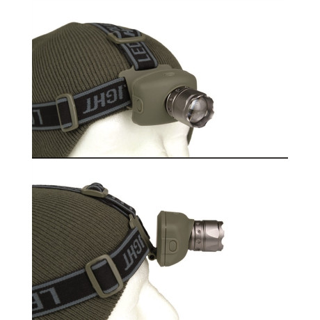 Svítilna čelová LED CREW 3 Wat se Zoomem