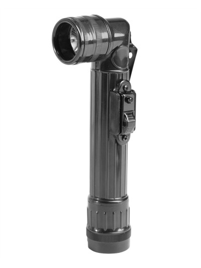 US-Style Large Elbow Flashlight (2D) LED BLACK
