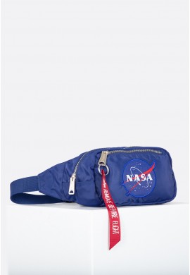 Ledvinka NASA WAIST BAG Alpha Industries Rep.blue