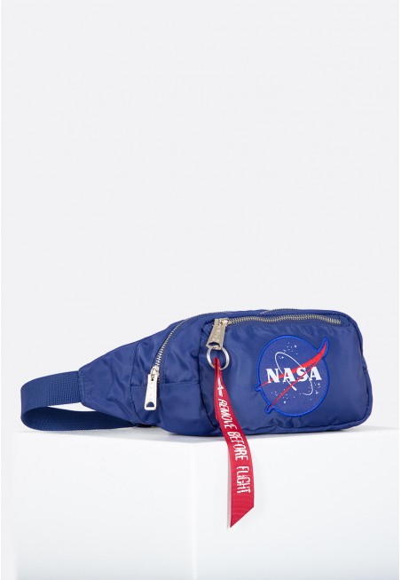 Ledvinka NASA WAIST BAG Alpha Industries Rep.blue