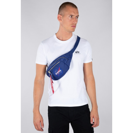 Ledvinka NASA WAIST BAG Alpha Industries Rep.blue