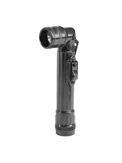 US-Style Mid-Size Elbow Flashlight (2 C) LED Black