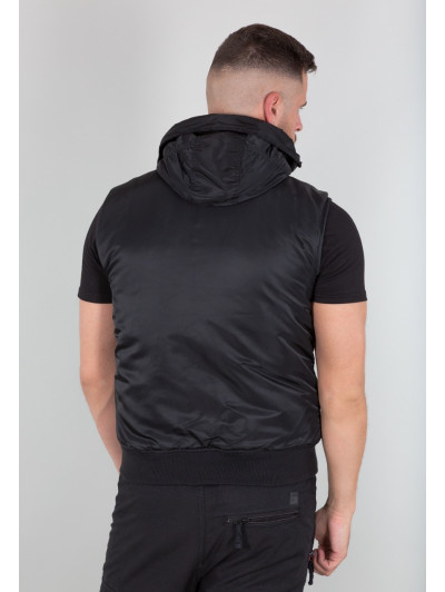 copy of Alpha Industries HOODED MA-1 VEST Sage green