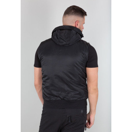 copy of Alpha Industries HOODED MA-1 VEST Sage green