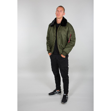 Bunda B15 Alpha Industries Dark green
