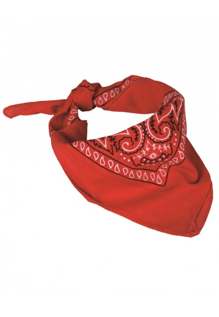 Westernový šátek BANDANA červený