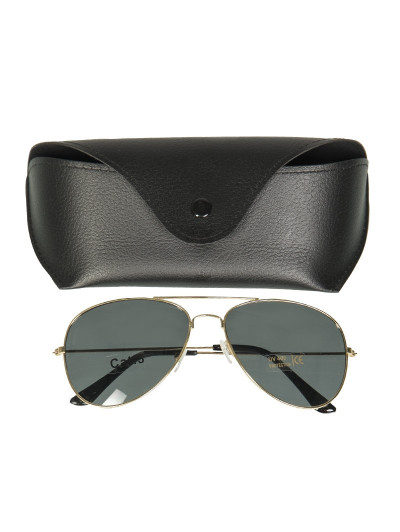 US pilotní sluneční brýle s pouzdrem