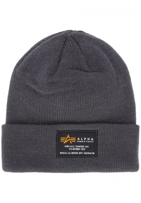 Čepice Alpha Industries CREW BEANIE rep.grey