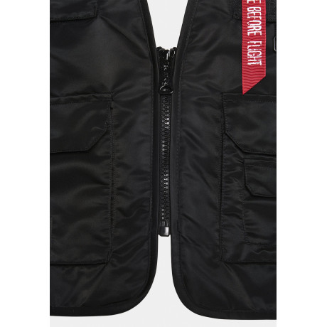 Alpha Industries UTILITY VEST černá