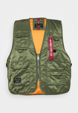 Alpha Industries UTILITY VEST sage green