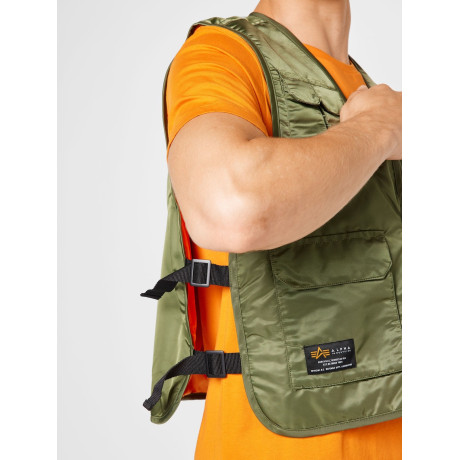 Alpha Industries UTILITY VEST sage green