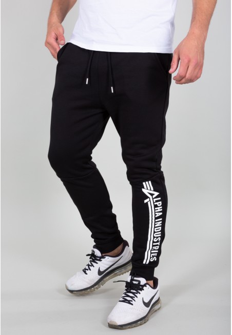 Sportovní kalhoty tepláky ALPHA INDUSTRIES JOGGER černé