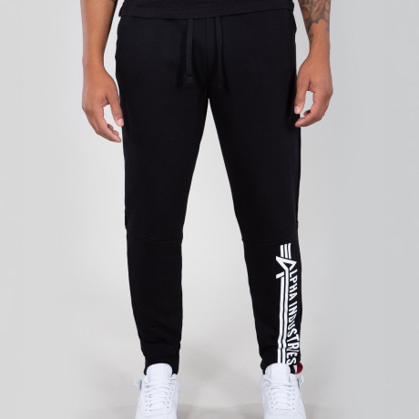 Sportovní kalhoty ALPHA INDUSTRIES JOGGER černé