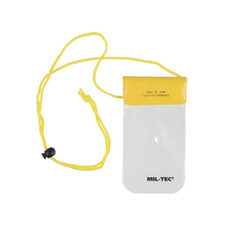 Vodotěsné pouzdro na krk 195x95mm žluté