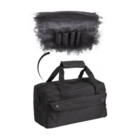 Příruční taška malá 600D polyester černá 30x15x12,5