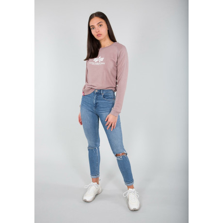 Mikina Alpha Industries NEW BASIC SWEATER Wmn. Mauve