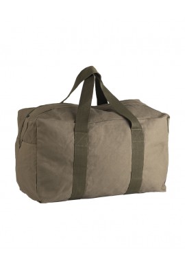 Letecká taška bavlna oliv 60x40x30