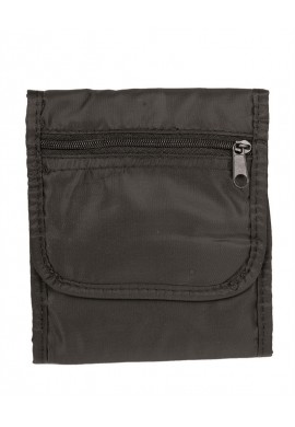 Náprsní kapsa peněženka černá