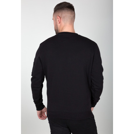 copy of Mikina Alpha Industries ALPHA LABEL SWEATER Repl. blue