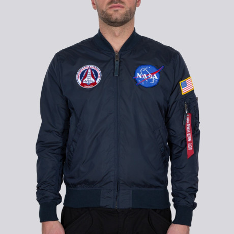 Bunda Alpha Industries MA-1 TT NASA REVERSIBLE II Repl.blue
