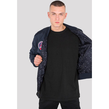 Bunda Alpha Industries MA-1 TT NASA REVERSIBLE II Repl.blue