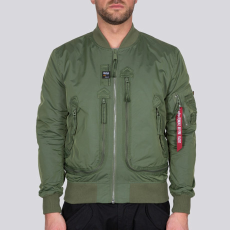 Bunda Alpha Industries MA-1 AERONAUT Sage green