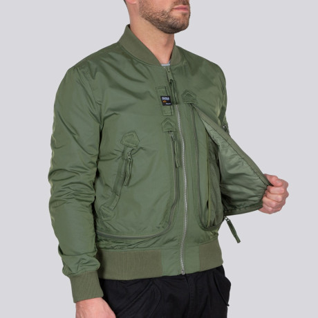 Bunda Alpha Industries MA-1 AERONAUT Sage green