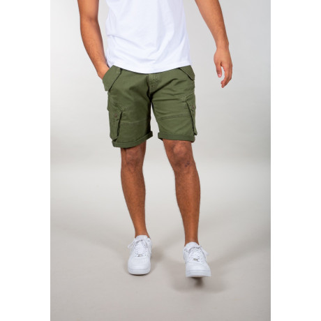Kraťasy Alpha Industries COMBAT SHORT Dark olive