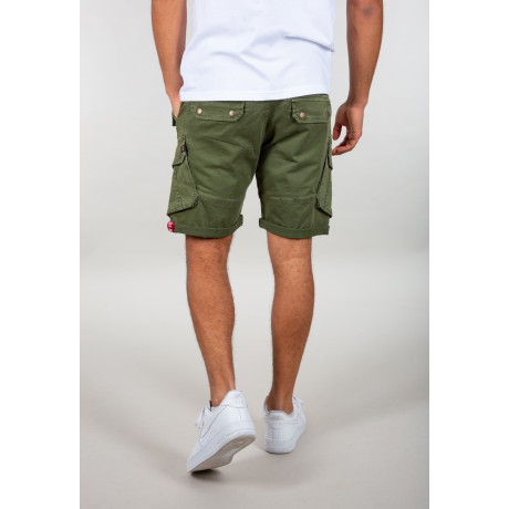 Kraťasy Alpha Industries COMBAT SHORT Dark olive