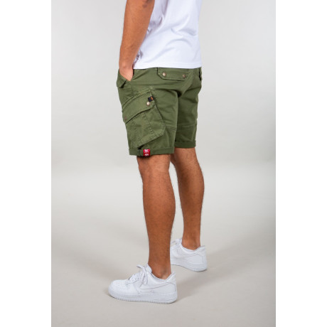 Kraťasy Alpha Industries COMBAT SHORT Dark olive